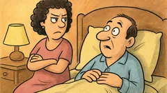 Ανέκδοτο: Αν πέθαινα, θα ξαναπαντρευόσουν;