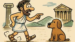 Ανέκδοτο: Πού βρίσκουμε έναν σκύλο χωρίς πόδια;