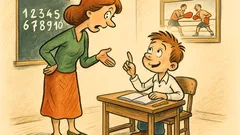 Ανέκδοτο: Η δασκάλα λέει στον Τοτό…