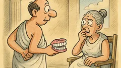 Ανέκδοτο: Κρύψτε της τη μασέλα…