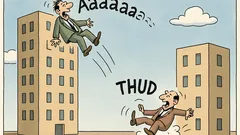 Ανέκδοτο: Όταν πέφτει από τον εκατοστό όροφο…