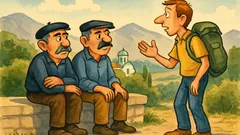 Ανέκδοτο: Δυο φίλοι, τουρίστας και πέντε γλώσσες