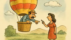 Ανέκδοτο: Ένας τύπος σε αερόστατο χάνεται…