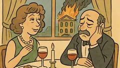 Ανέκδοτο: Ένα αντρόγυνο γιορτάζει την επέτειο