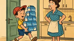 Ανέκδοτο: Μια φορά, η μαμά του Τοτού...