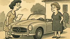 Ανέκδοτο: Μια Mercedes £100 στις αγγελίες…