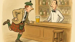 Ανέκδοτο: Ένας Σκοτσέζος μπαίνει σε μπαρ…