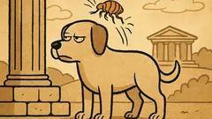 Ανέκδοτο: Γιατί δεν νευριάζει ένας σκύλος;