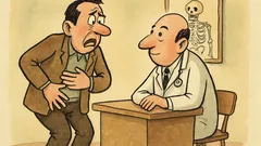 Ανέκδοτο: Γιατρέ, πονάω σε τρία μέρη…