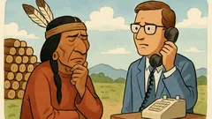 Ανέκδοτο: Πλησιάζει χειμώνας, οι Ινδιάνοι ρωτούν μάγο