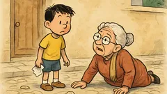 Ανέκδοτο: Πάει ο Μπόμπος βόλτα με γιαγιά…