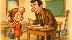 Ανέκδοτο: Πάει ένα κοριτσάκι στο σχολείο...