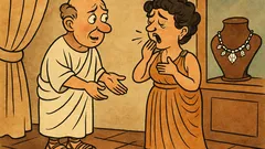 Ανέκδοτο: Η βαθύπλουτη σύζυγος αρχίζει να βήχει