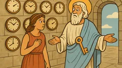 Ανέκδοτο: Μια γυναίκα πάει στον Παράδεισο…