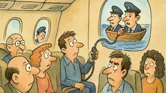 Ανέκδοτο: Βρισκόμαστε σε αεροπλάνο… και λείπουν φτερά