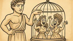 Ανέκδοτο: Το κλουβί με τις τρελές...