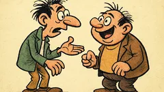 Ανέκδοτο: Δύο τρελοί μαντεύουν στη χούφτα