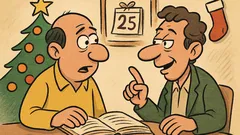 Ανέκδοτο: Δύο φίλοι συζητούν για Πρωτοχρονιά