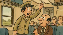 Ανέκδοτο: Ο Μιχαλάκης καμαρότος, πρώτη μέρα στο τρένο