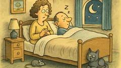 Ανέκδοτο: Κάτω απ’ το κρεβάτι ποντίκι…