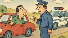 Ανέκδοτο: Ένας οδηγός τρέχει, τον σταματά αστυνομικός