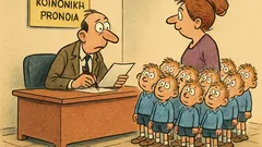 Ανέκδοτο: Μια γυναίκα πάει στην πρόνοια