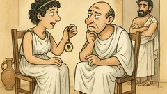 Ανέκδοτο: Αυτές οι τρίχες στο μενταγιόν, Μαρία;