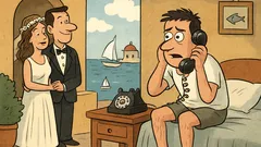 Ανέκδοτο: Χτυπάει το τηλέφωνο στο ταξίδι…