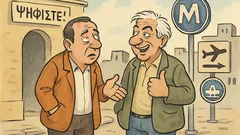 Ανέκδοτο: Δύο φίλοι πριν τις εκλογές…