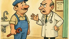 Ανέκδοτο: Ένας γιατρός φωνάζει υδραυλικό για τη βρύση