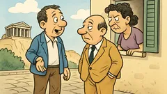 Ανέκδοτο: Δύο φίλοι ξανασυναντιούνται μετά από χρόνια