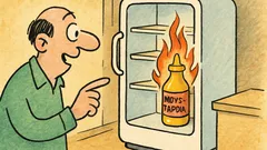 Ανέκδοτο: Τι καίει ακόμα και στο ψυγείο;