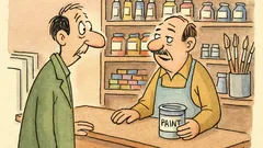 Ανέκδοτο: Έχετε αόρατα χρώματα;