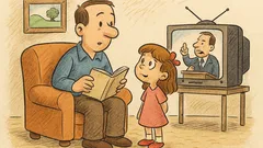 Ανέκδοτο: Ένα κοριτσάκι ρωτάει τον μπαμπά