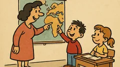 Ανέκδοτο: Στο μάθημα Γεωγραφίας, πού είναι η Αμερική;