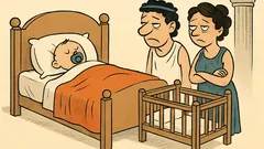 Ανέκδοτο: Γιατί το μωρό κοιμάται;