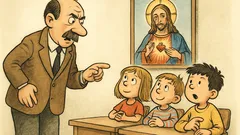 Ανέκδοτο: Ο δάσκαλος ρωτάει πού είναι ο Χριστός