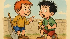 Ανέκδοτο: Ο Τοτός ψάχνει κουταλάκι στο αυγό