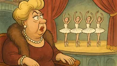 Ανέκδοτο: Μια νεόπλουτη πάει στην όπερα…