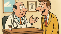 Ανέκδοτο: «Γιατρέ, είμαι ο κ. Αρπαχτείδης…»